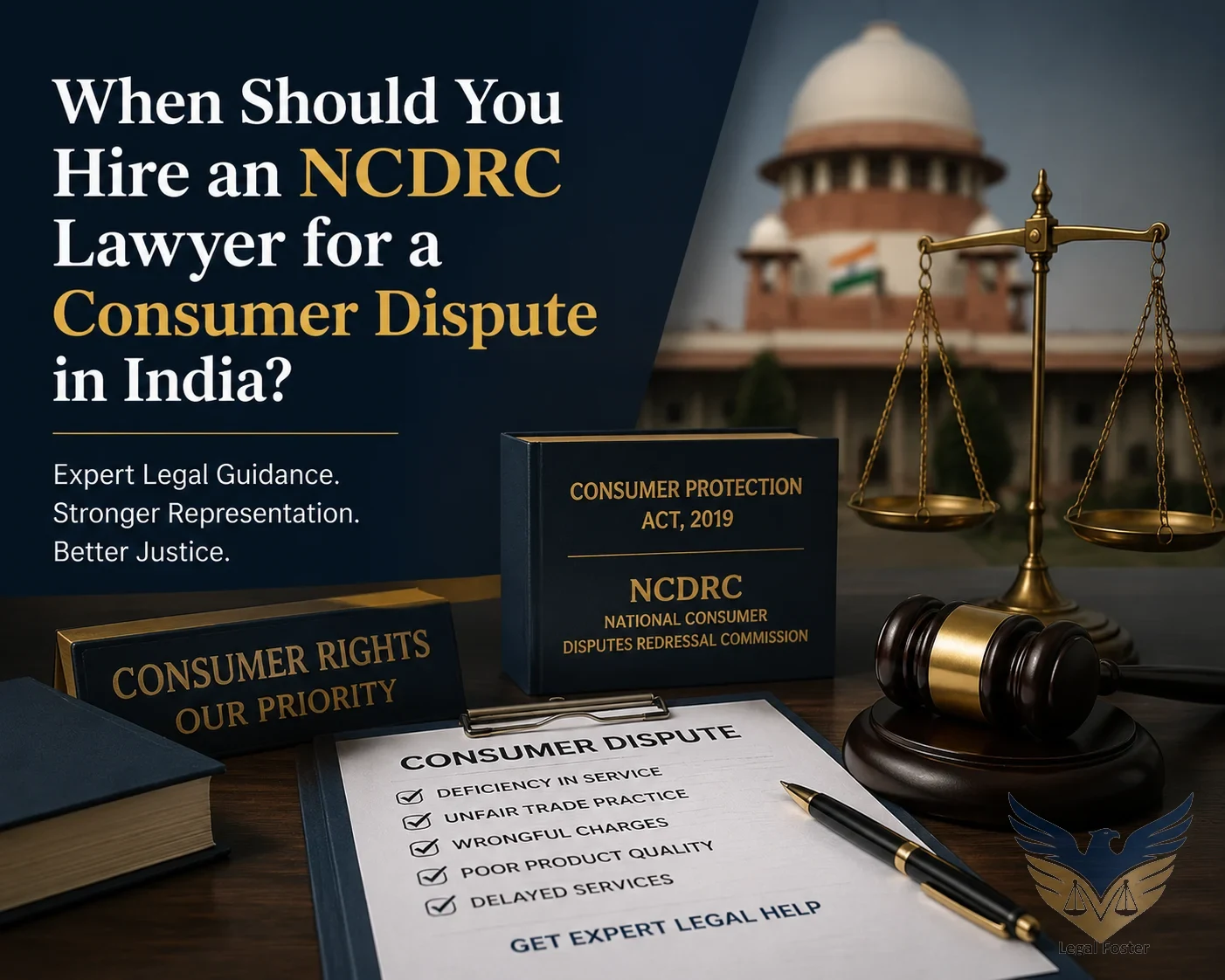 When Should You Hire an NCDRC Lawyer for a Consumer Dispute in India?