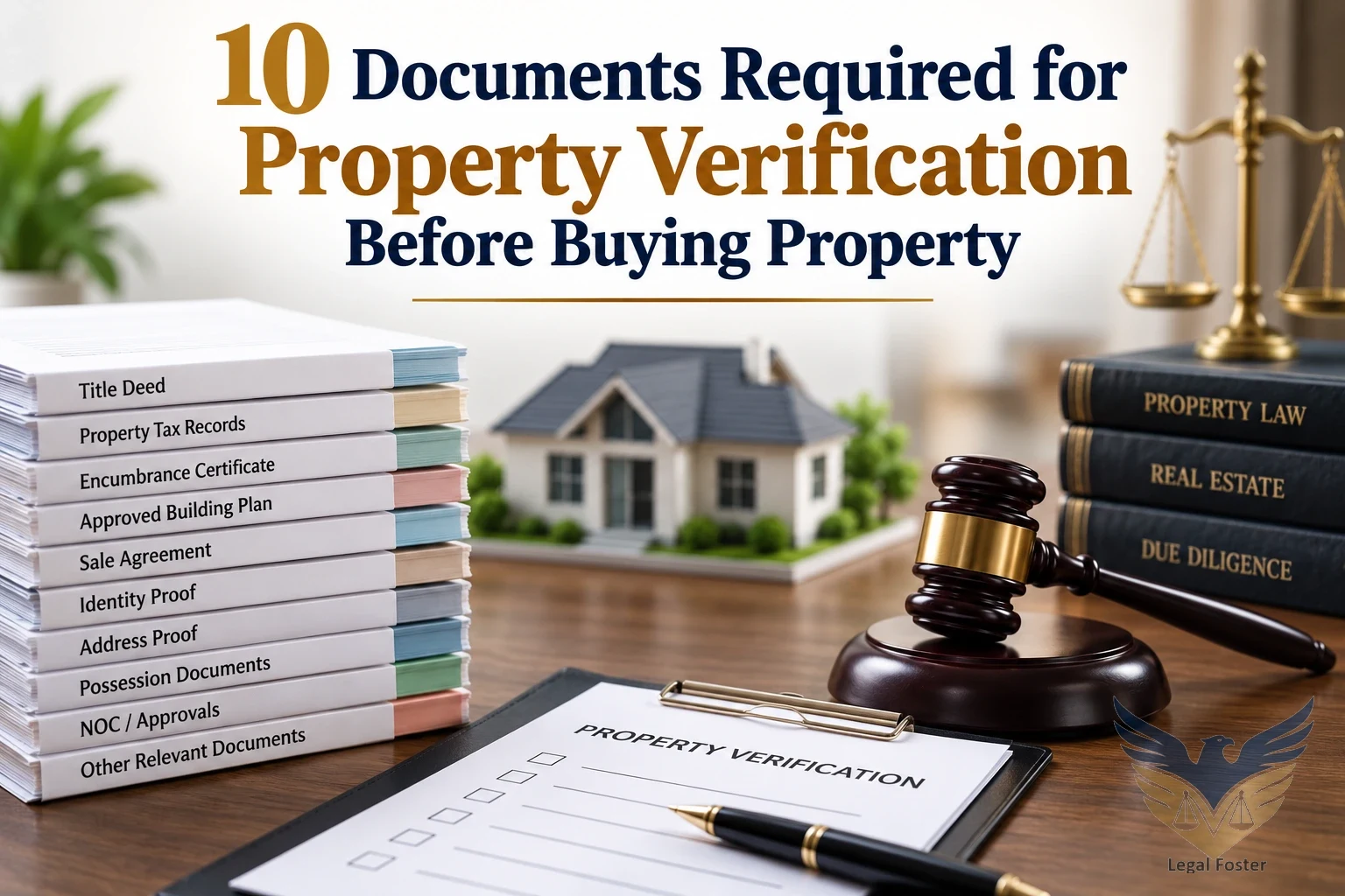 Which 10 Documents Should You Check for Property Verification Before Buying a Property?
