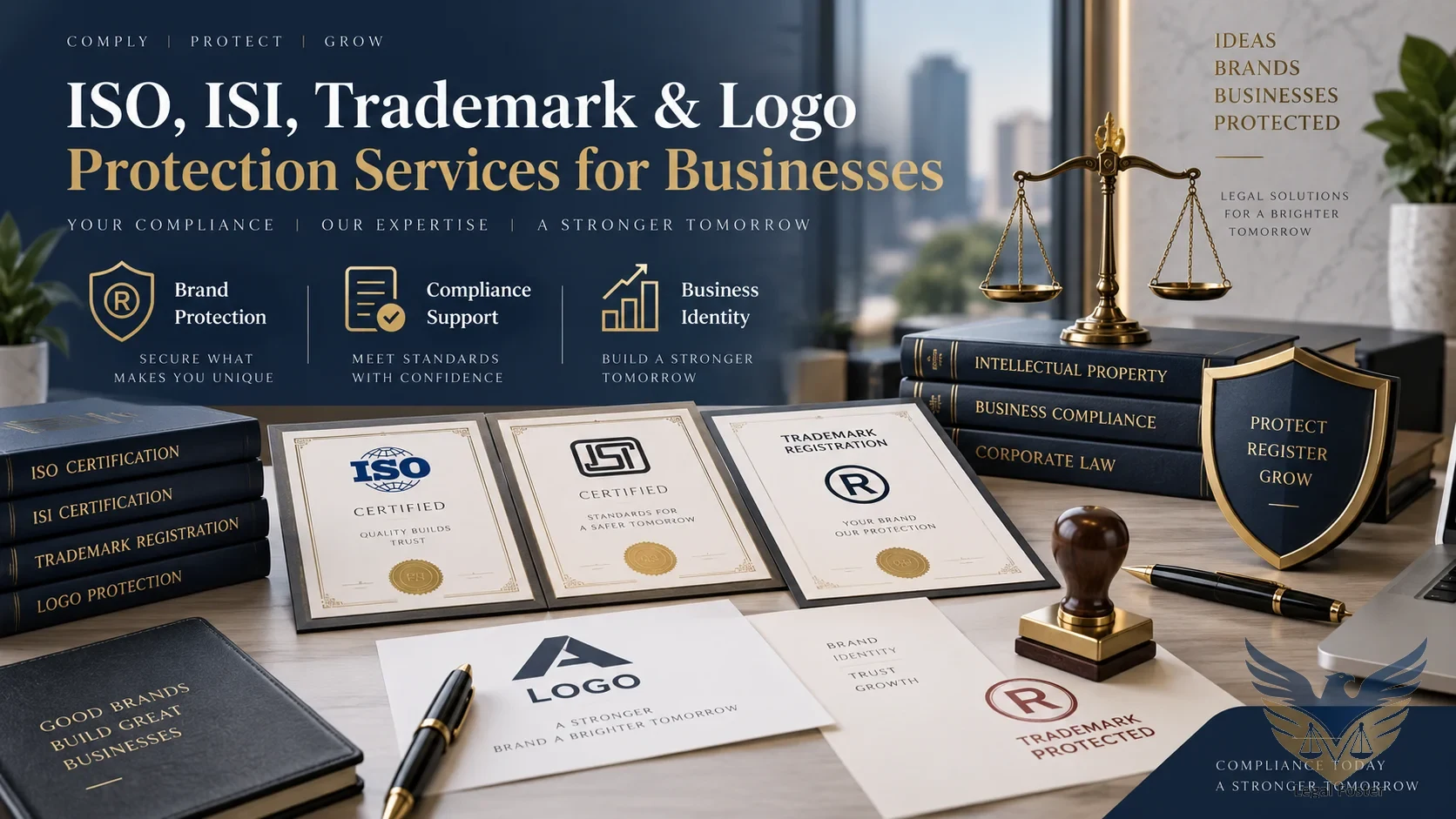 Why Do Businesses Need ISO, ISI, Trademark and Logo Protection Services?