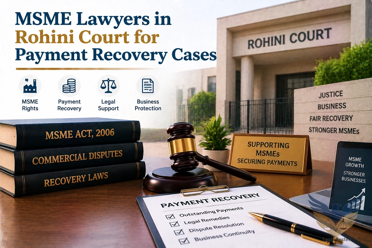 Why Do Businesses Need MSME Lawyers in Rohini Court for Payment Recovery Cases?