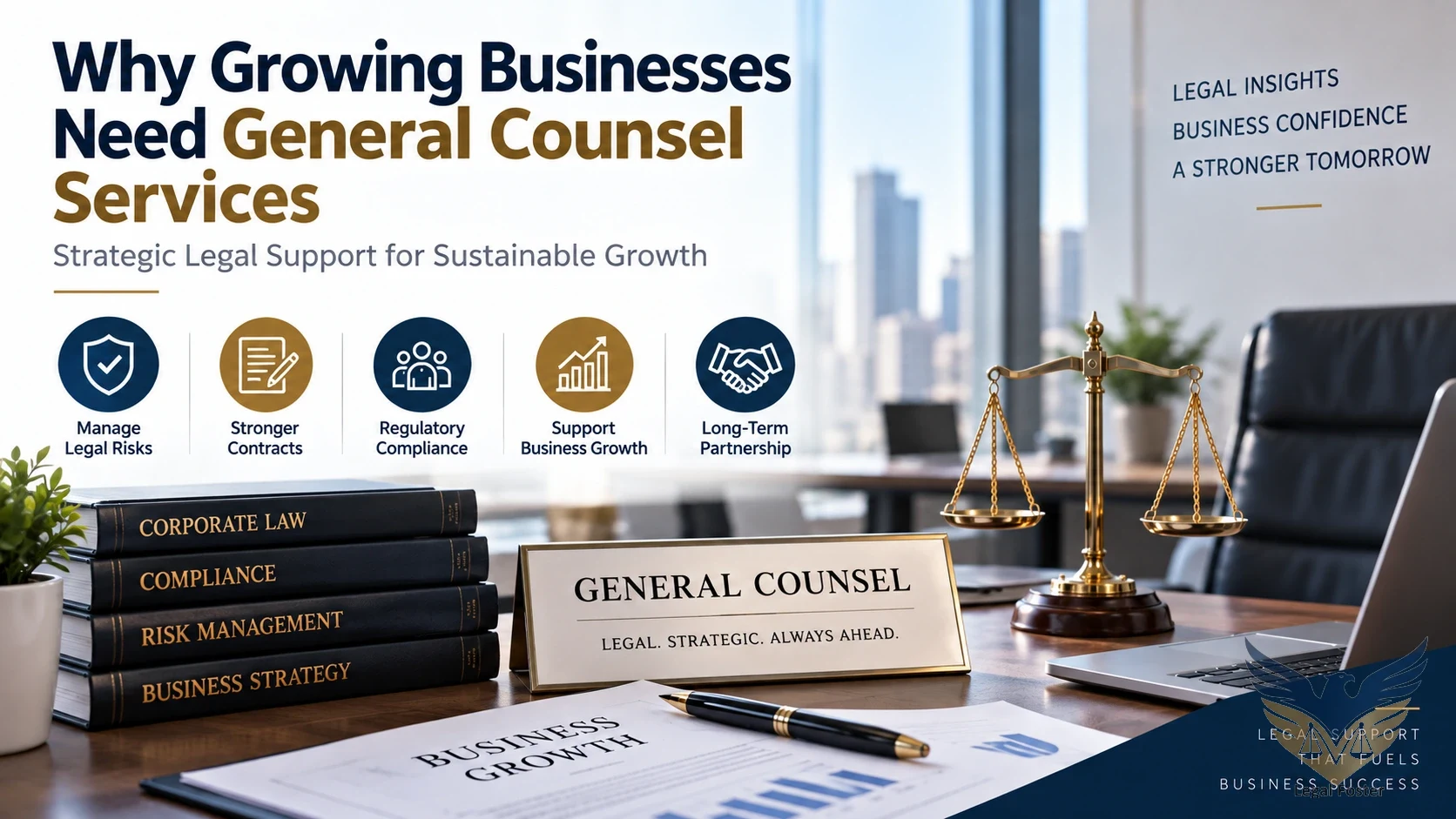 Why Do Growing Businesses Need General Counsel Services?