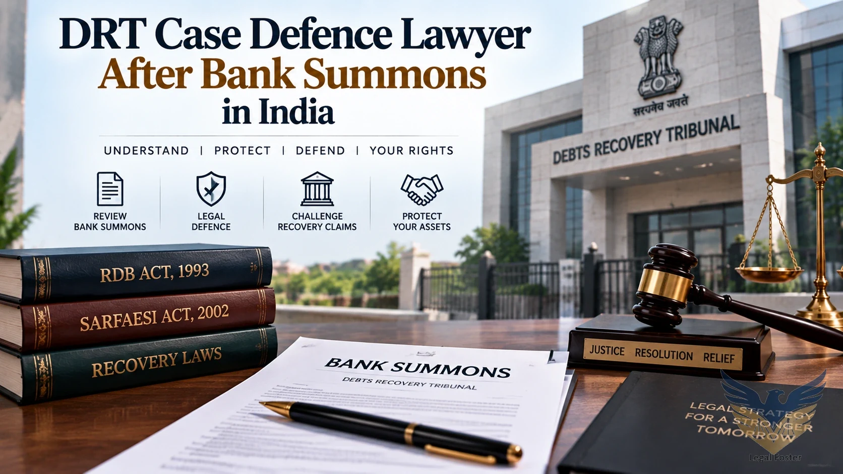 Why Do You Need a DRT Case Defence Lawyer After Bank Summons?