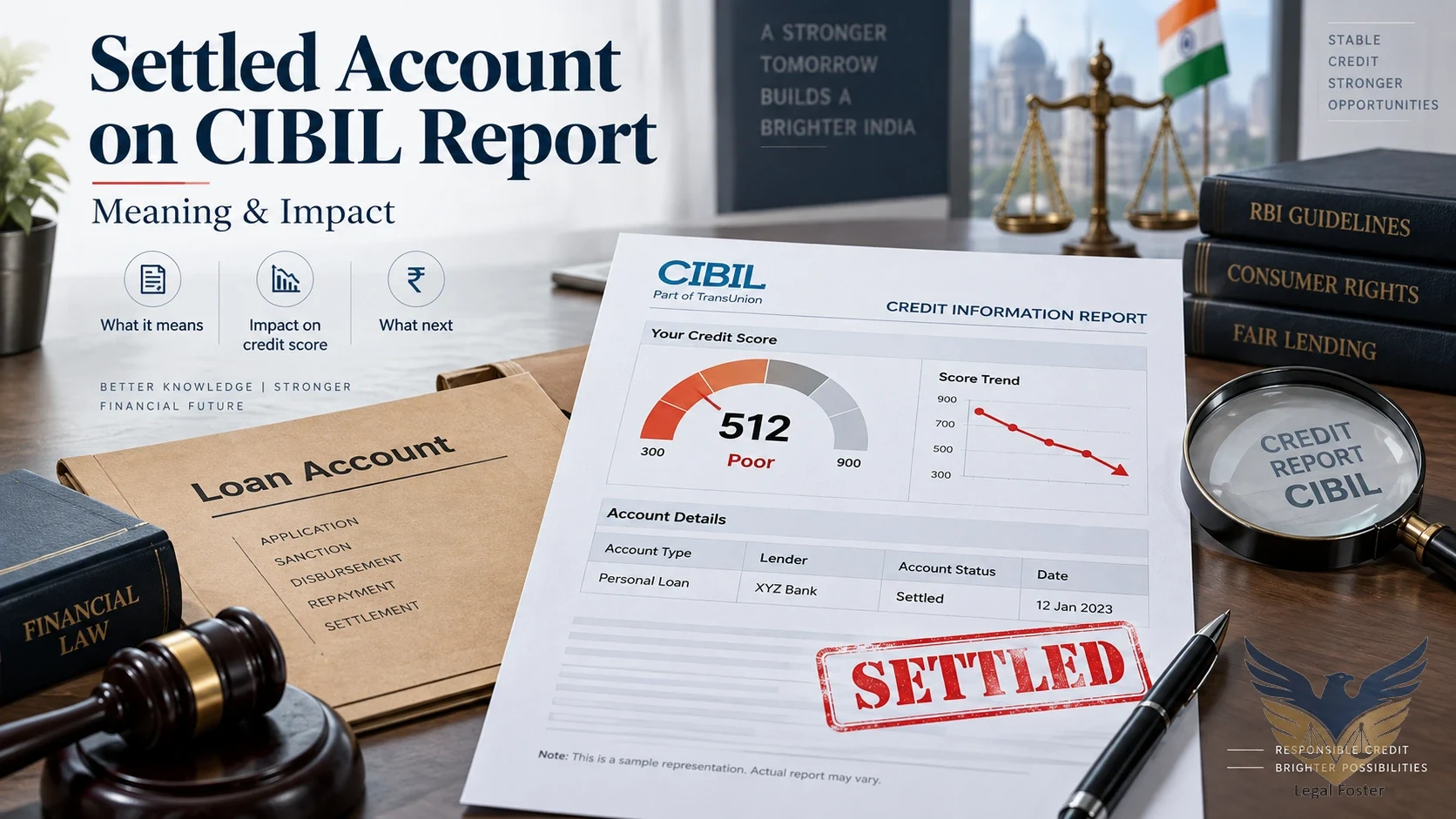 Why Does a Settled Account Appear in Your CIBIL Report and What Does It Mean?