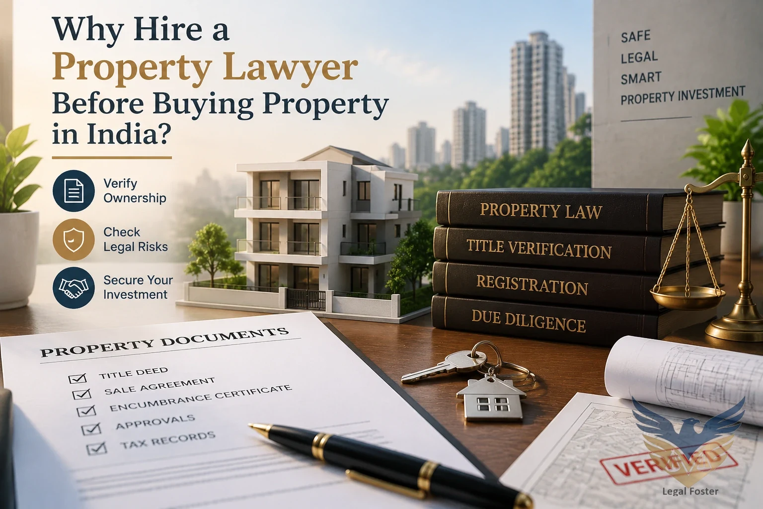 Why Is Hiring a Property Lawyer Important Before Buying a Property in India?