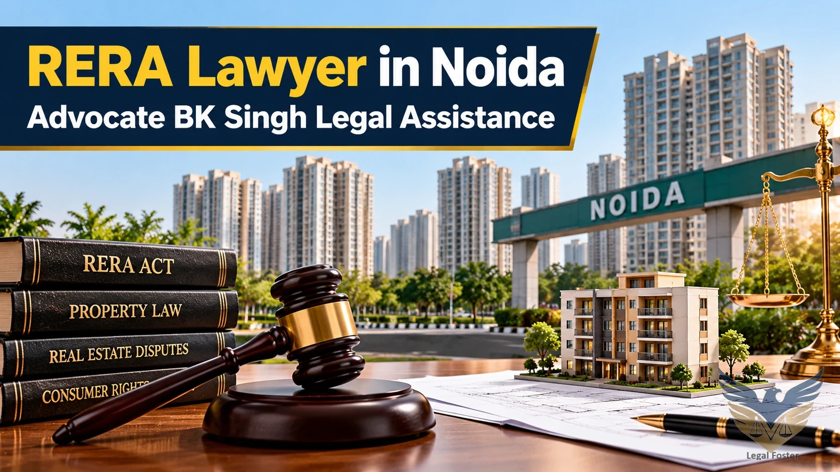 Why Should You Consult Advocate BK Singh as Your RERA Lawyer in Noida?