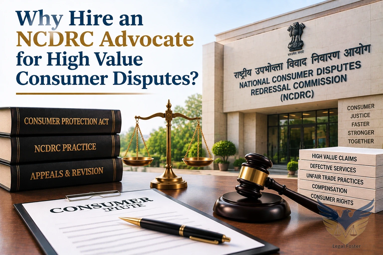 Why Should You Hire an NCDRC Advocate for High Value Consumer Disputes?