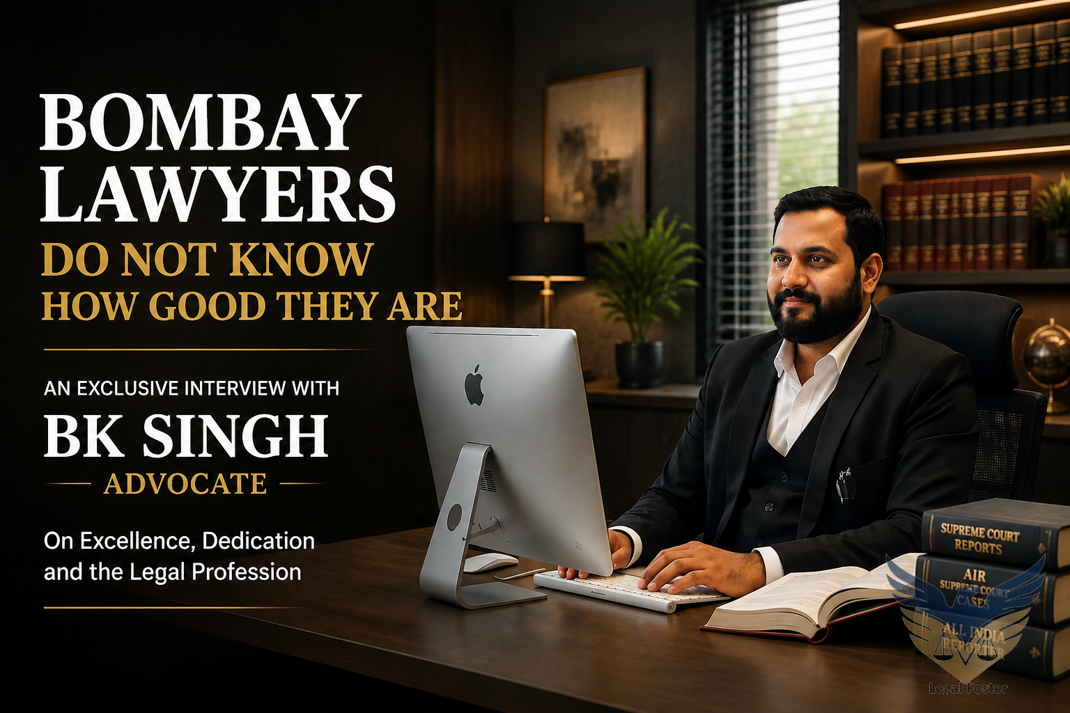 Bombay Lawyers Do Not Know How Good They Are : Advocate BK Singh