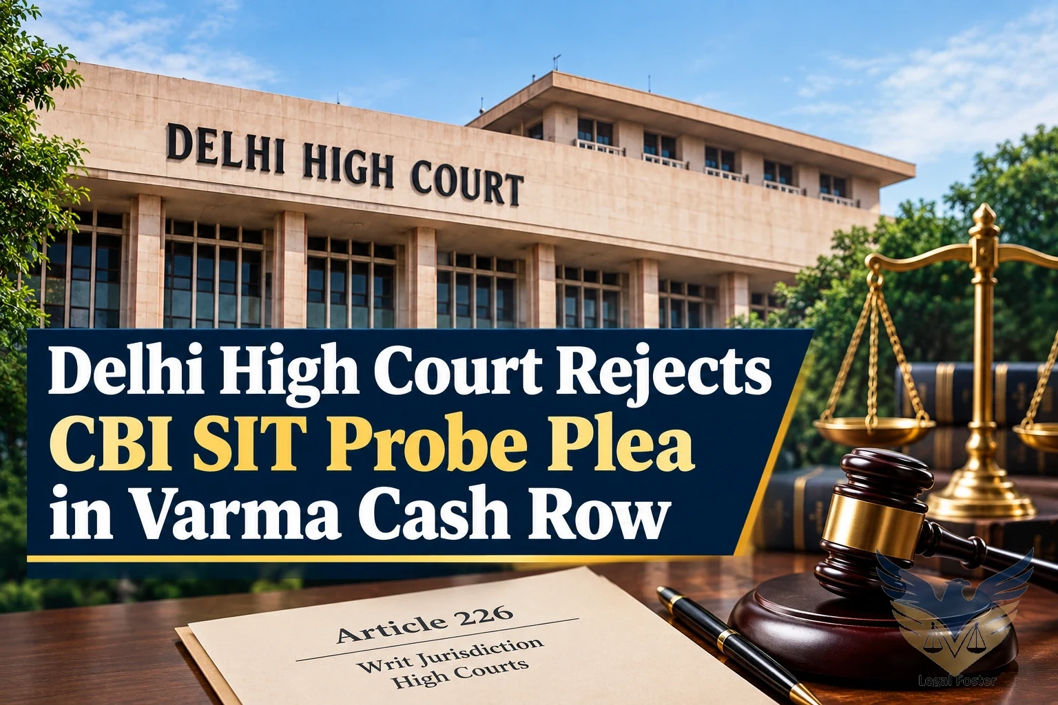 Delhi High Court Refuses CBI/SIT Probe Plea in Justice Yashwant Varma Cash Row