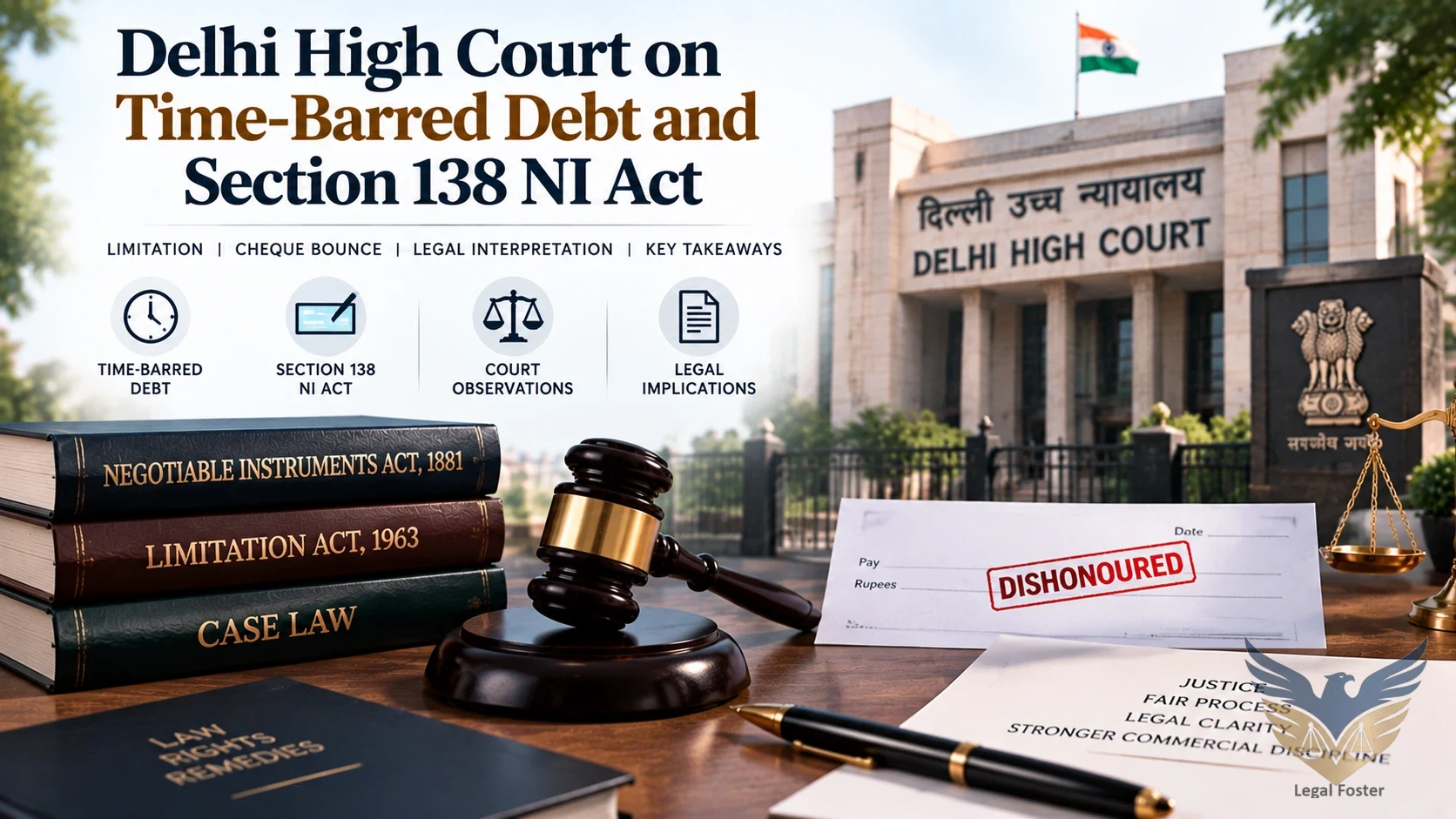Delhi High Court: Cheque Issued for Time-Barred Debt Can Create Fresh Liability Under Section 138 NI Act