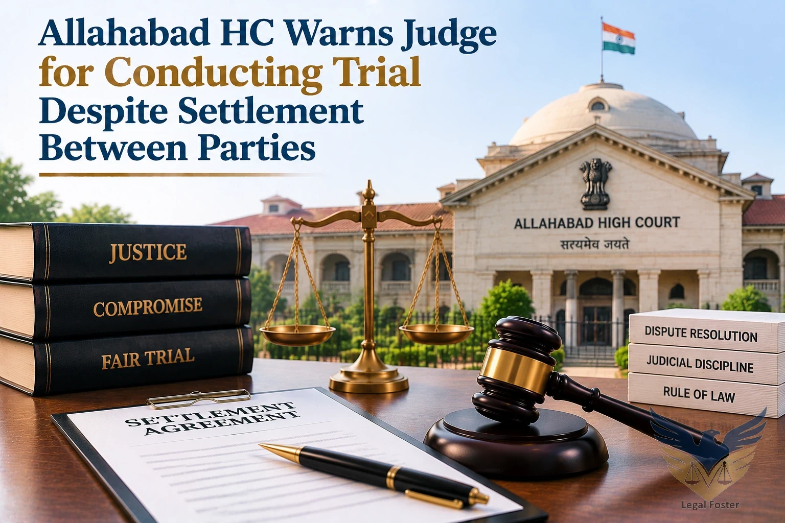 Allahabad HC Pulls Up Judge for Conducting Trial Despite Dispute Settlement Between Parties