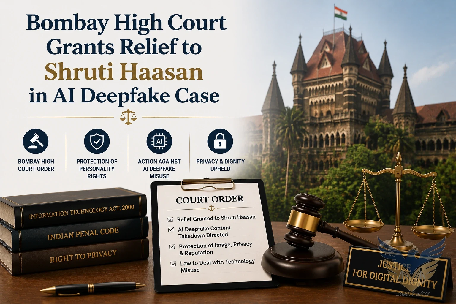 Bombay High Court Grants Interim Relief to Shruti Haasan in AI Deepfake Case