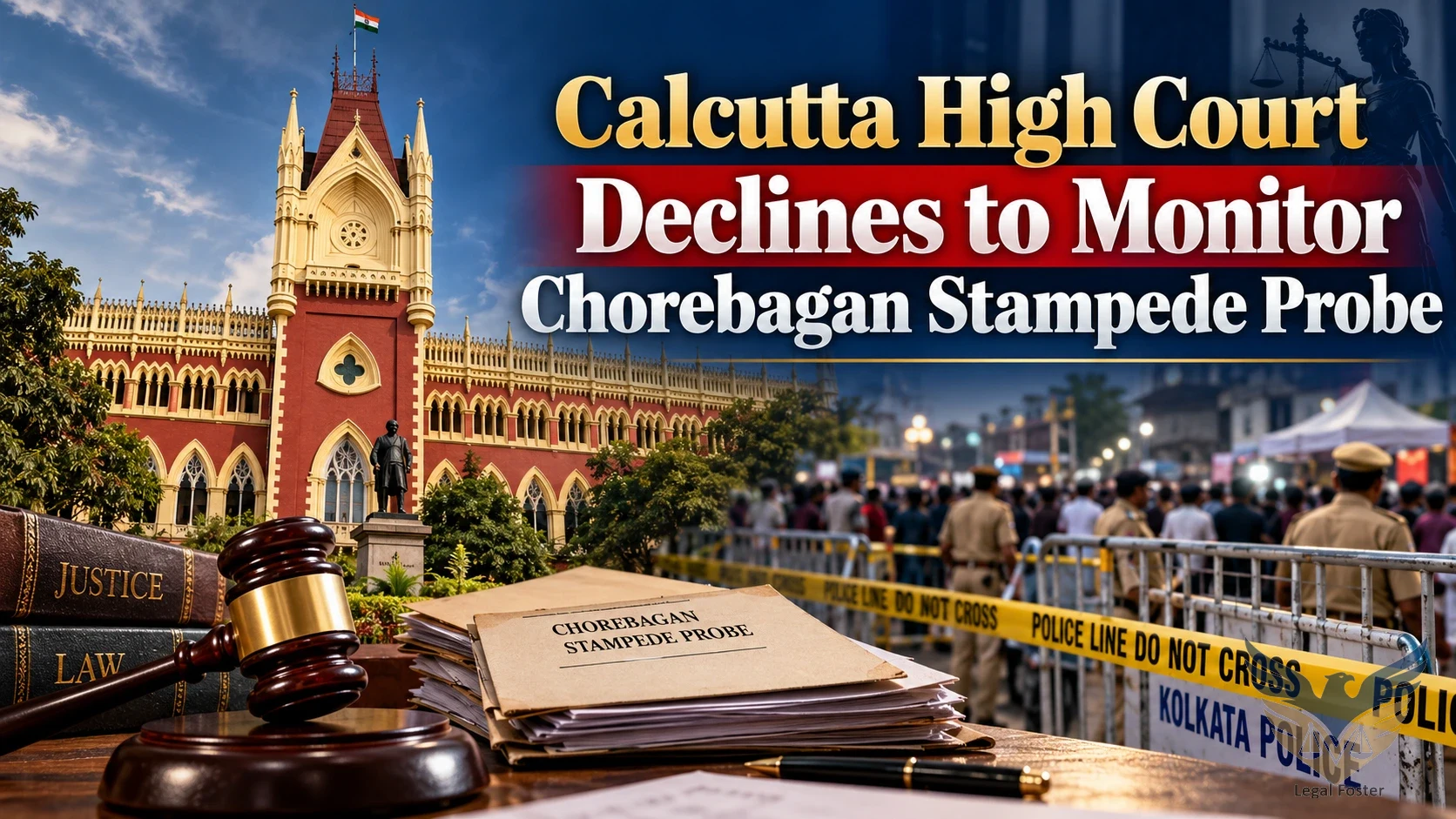 Chorebagan Stampede Calcutta High Court Declines to Monitor Probe, Allows State to Appoint Former Judge