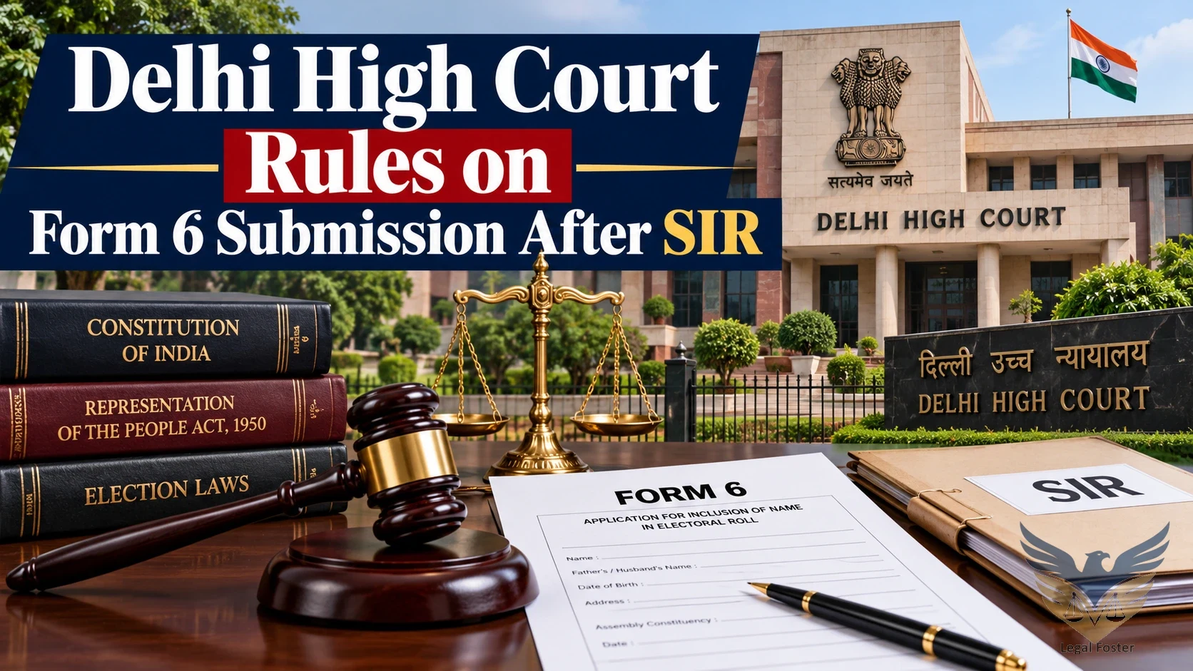 Delhi High Court Calls Voter’s Fear of False Declaration Misplaced Over Form 6 Submission for Re-Inclusion After SIR