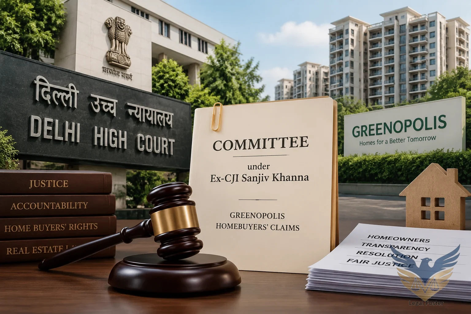 Delhi High Court Forms Committee Led by Former CJI Sanjiv Khanna to Oversee Greenopolis Homebuyers’ Claims