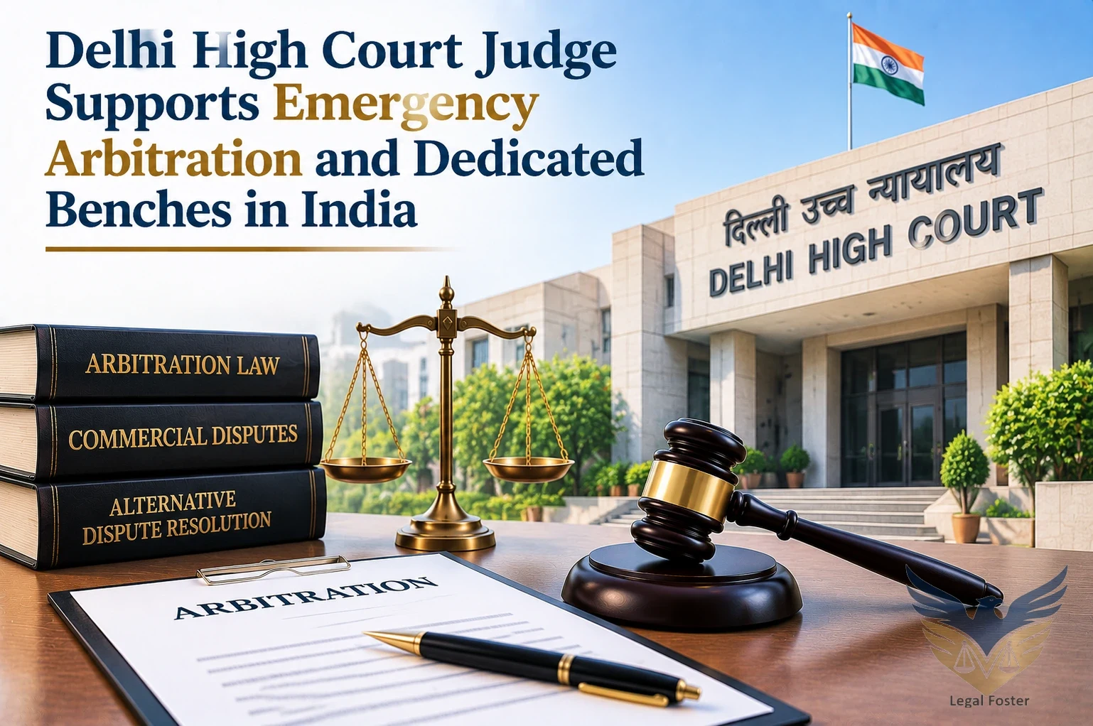 Delhi High Court Judge Supports Dedicated Arbitration Benches and Recognition of Emergency Arbitration in India