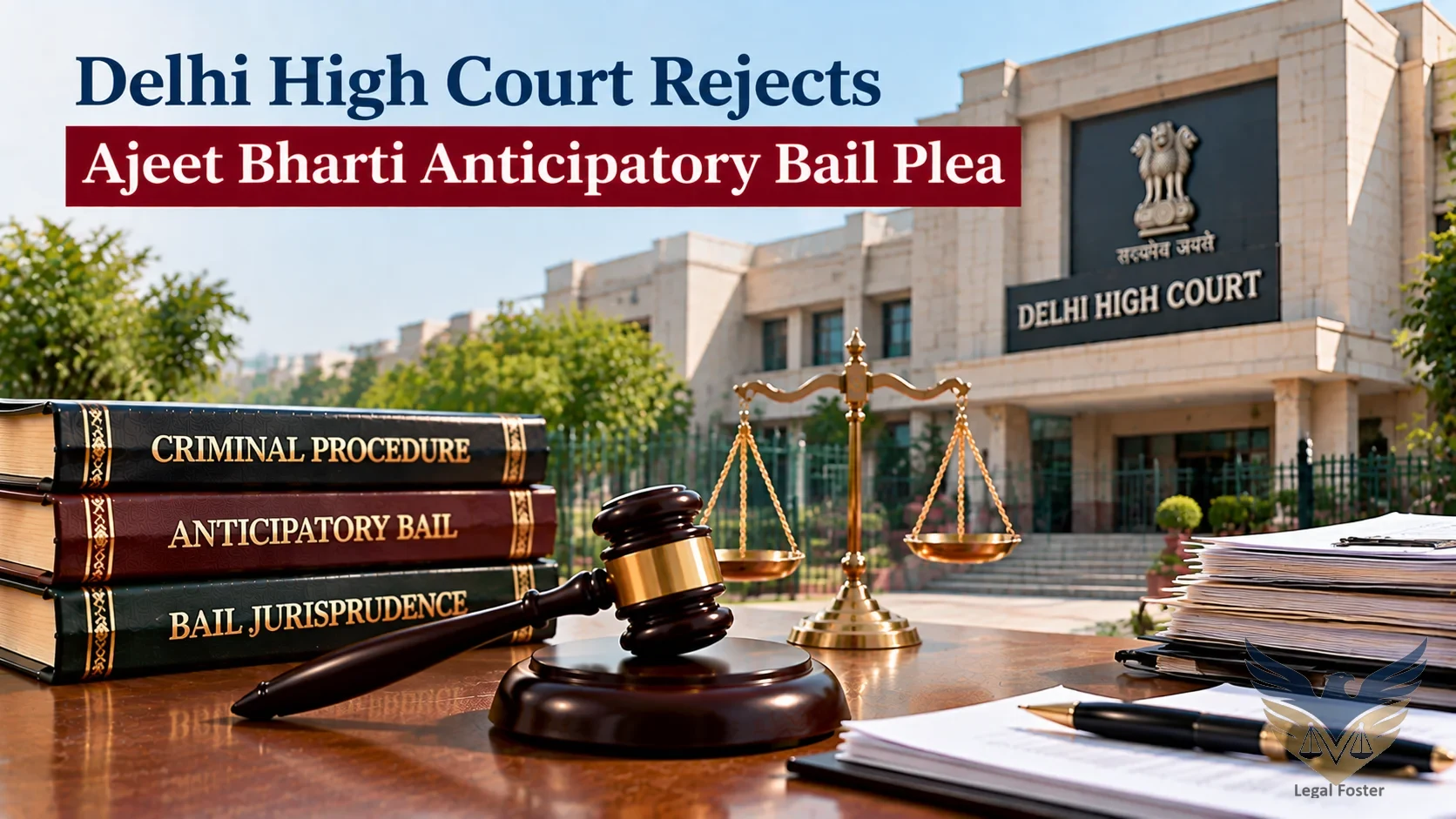 Delhi High Court Rejects Ajeet Bharti’s Anticipatory Bail Plea in SC/ST Act Case