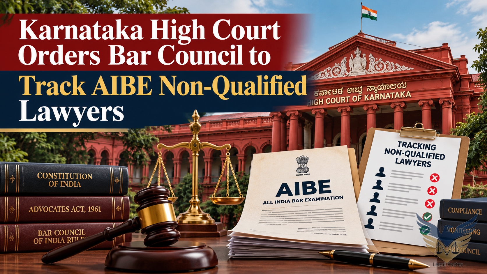 Karnataka High Court Directs Bar Council to Develop Mechanism to Track Lawyers Who Have Not Cleared AIBE