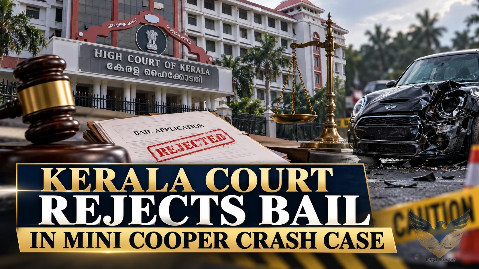 Kerala Court Rejects Bail Pleas of Suhail Sajeev and Three Others in Mini Cooper Crash Case