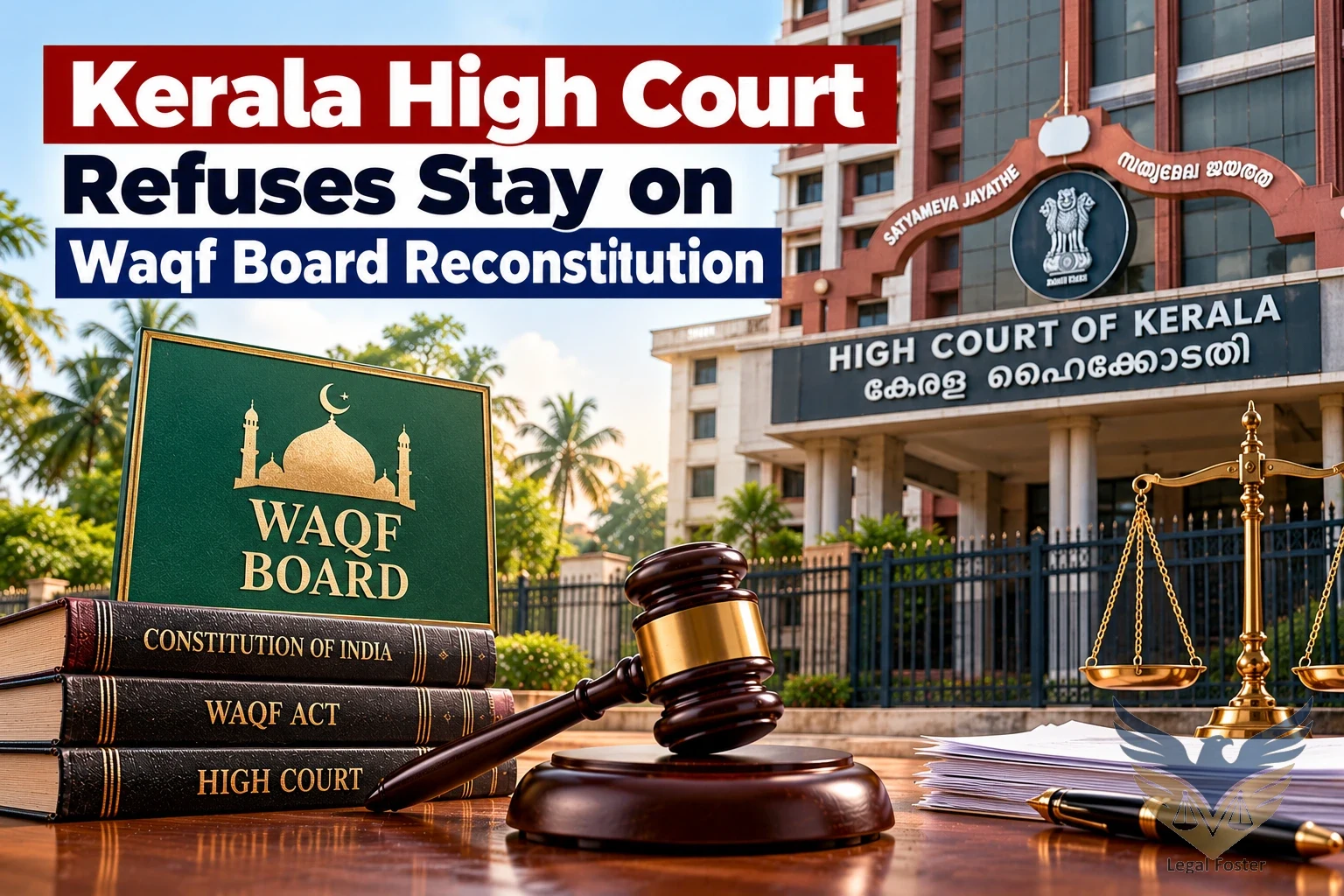 Kerala High Court Declines to Stay State Government’s Reconstitution of Waqf Board