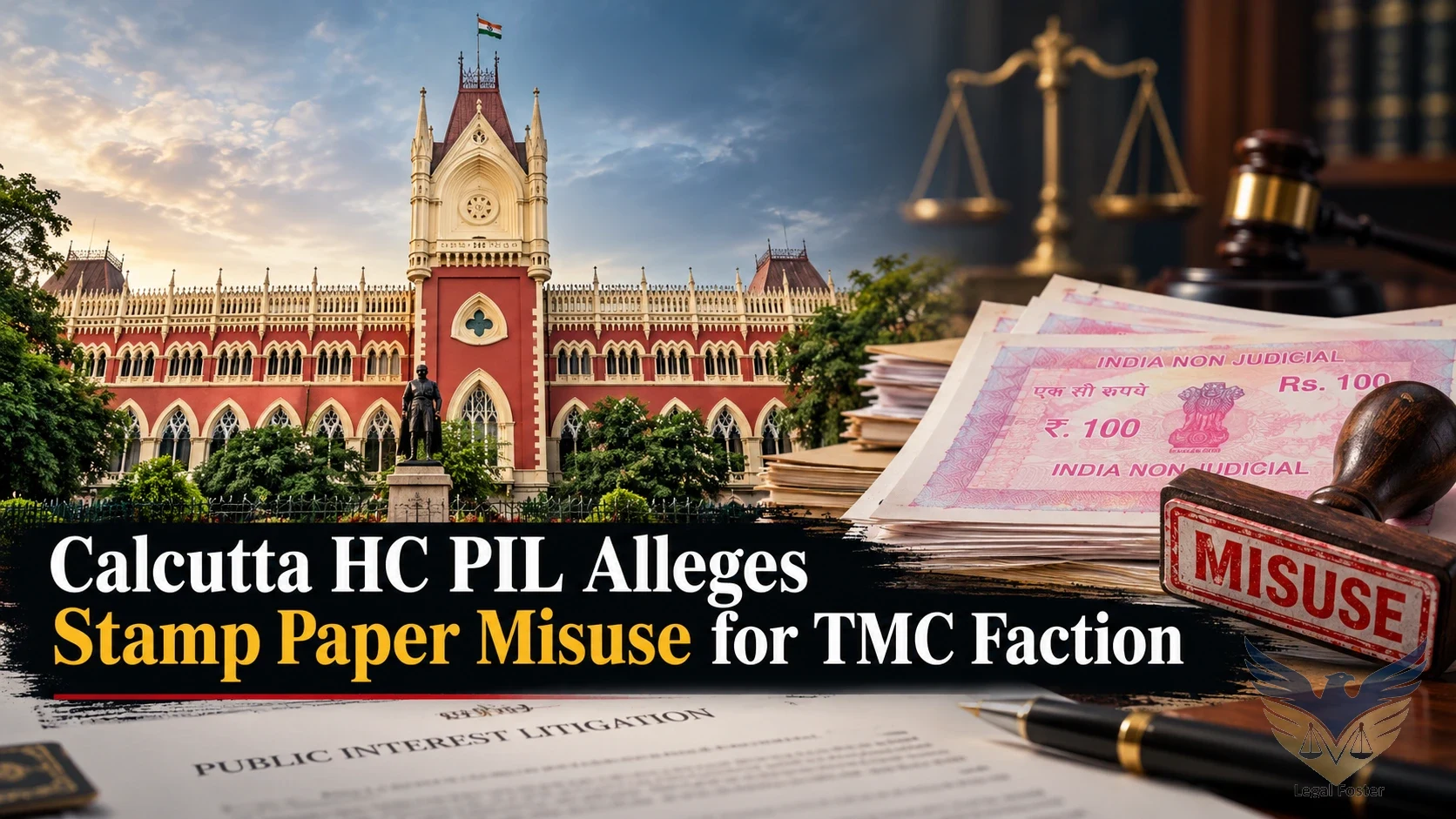 PIL in Calcutta High Court Alleges Fraudulent Stamp Paper Issuance to Boost TMC Rebel Faction’s Numbers
