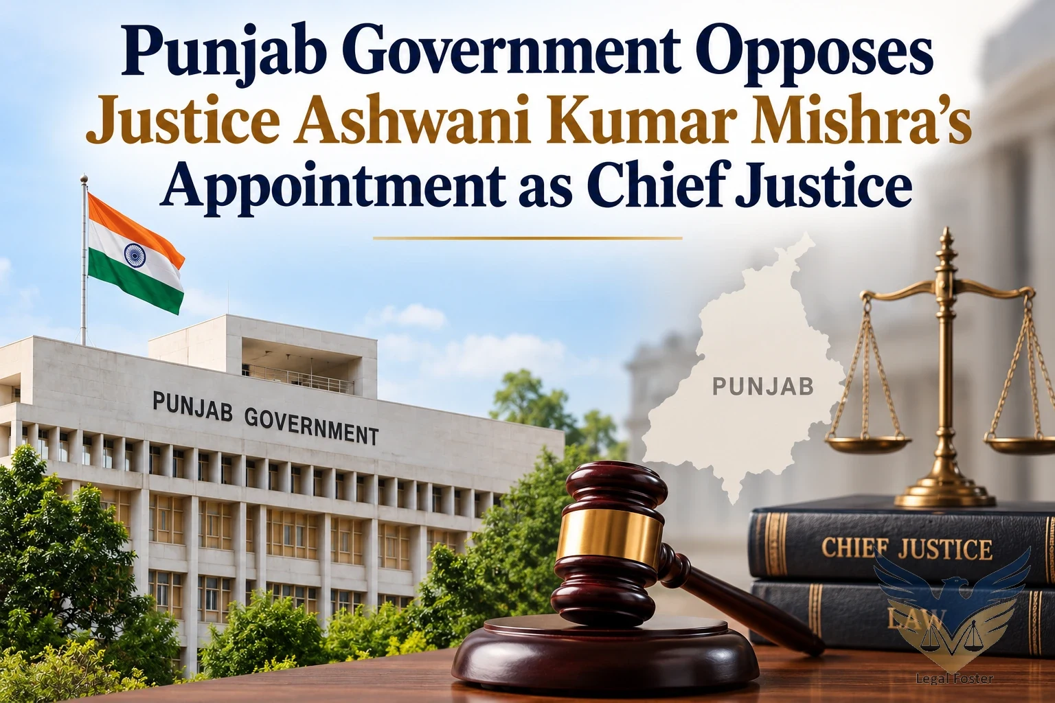 Punjab Government Opposes Justice Ashwani Kumar Mishra’s Appointment as High Court Chief Justice