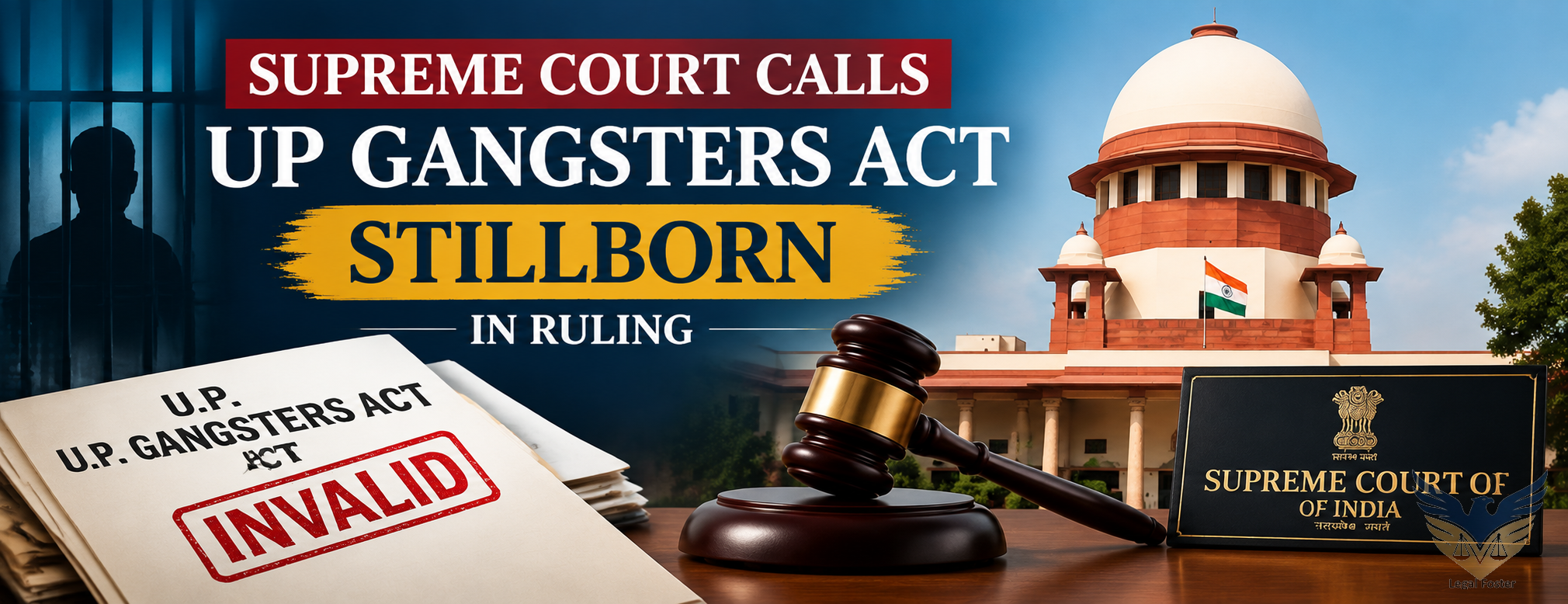 Supreme Court Declares UP Gangsters Act ‘Stillborn’, Cancels Criminal Proceedings Against Two Lawyers