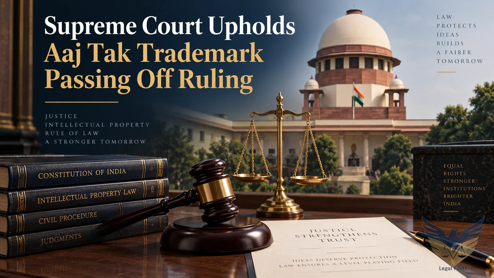 Supreme Court Directs Gujarati Newspaper to Change Name Linked to Aaj Tak