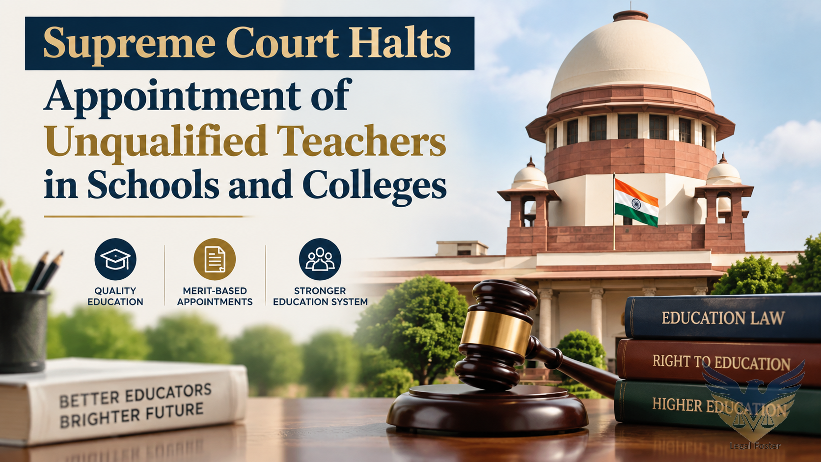 Supreme Court Halts Appointment of Unqualified Teachers in Schools and Colleges