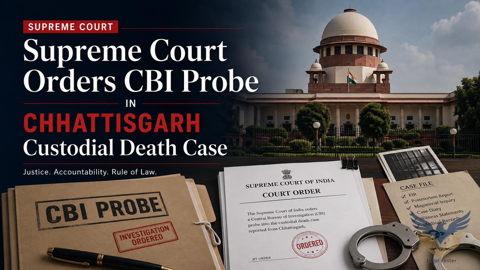 Supreme Court Orders CBI Probe Into Chhattisgarh Custodial Death Over Alleged Cover-Up