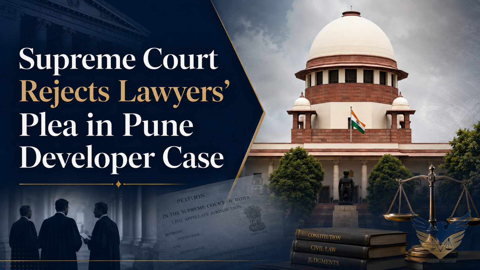Supreme Court Rejects Plea by Lawyers Claiming Police Harassment After Pune Developer Case