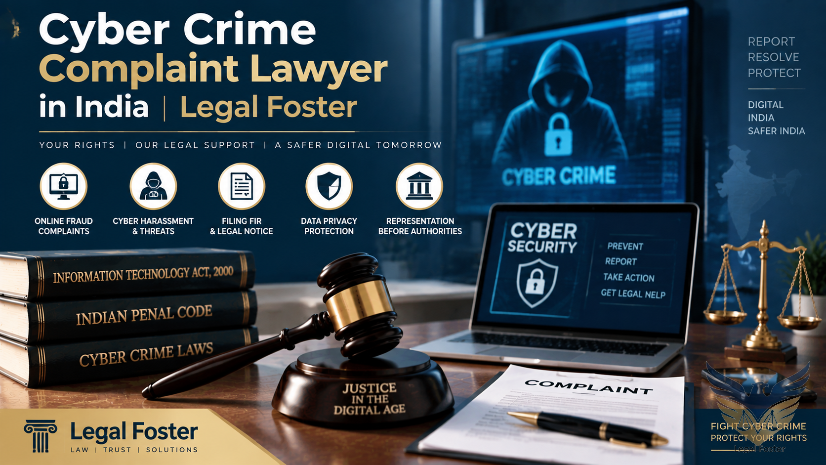 Cyber Crime Complaint Lawyer: What Should You Do After a Cyber Crime in India?