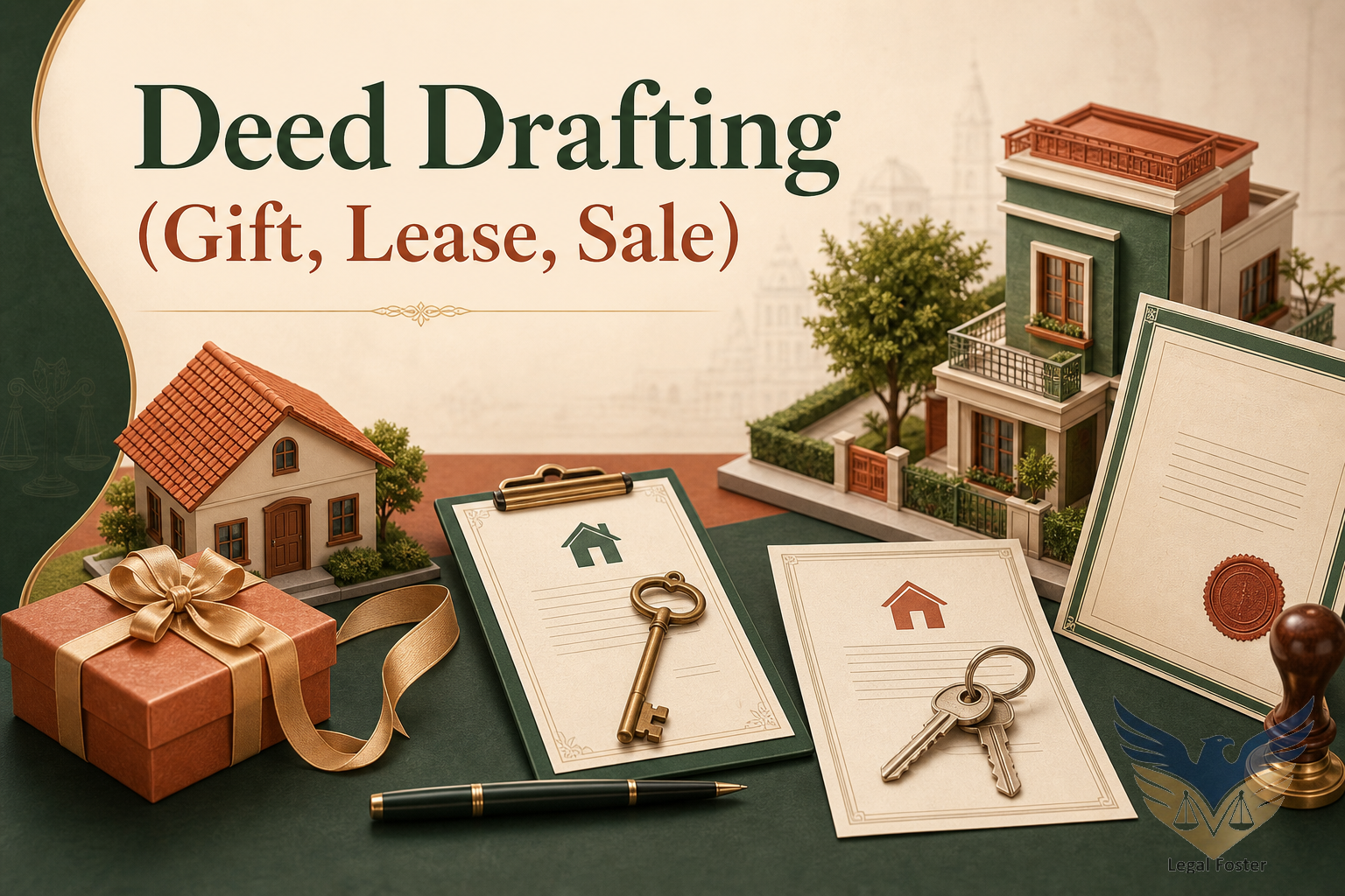 Deed Drafting (Gift, Lease, Sale)