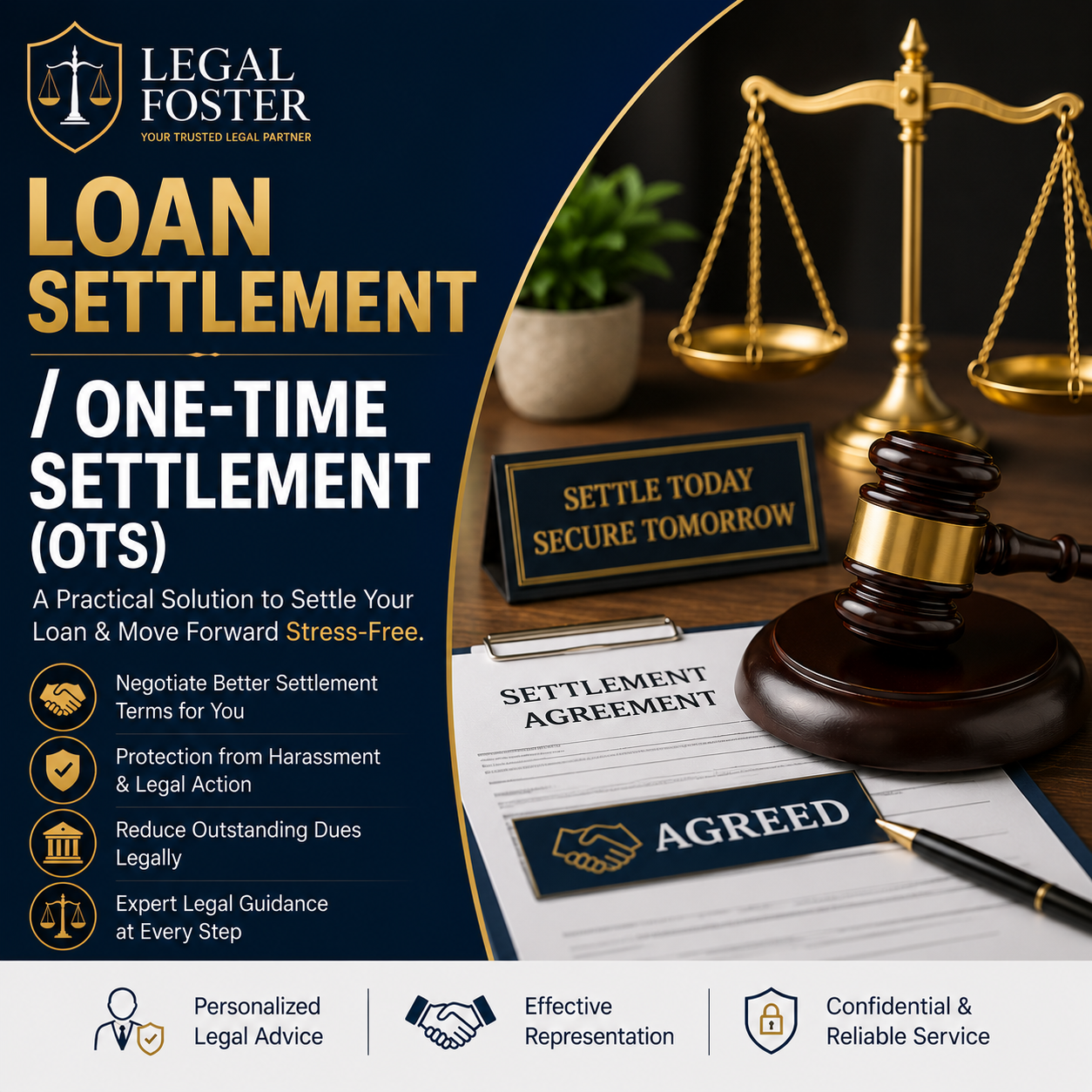 Loan Settlement / One-Time Settlement (OTS)
